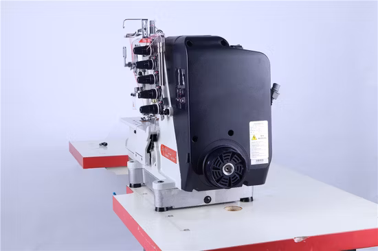 Máquina de costura industrial Converstitch de cama plana de alta velocidade com acionamento direto (FIT F80D