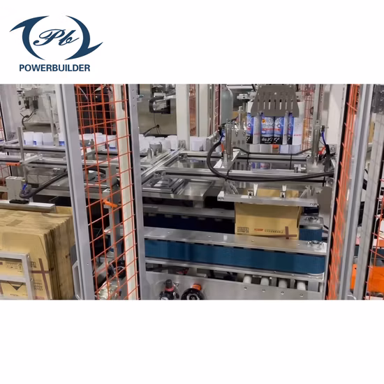 Máquina de embalagem de caixa de papelão de alta velocidade totalmente automática para máquina de embalagem de luvas de máscara de perfume